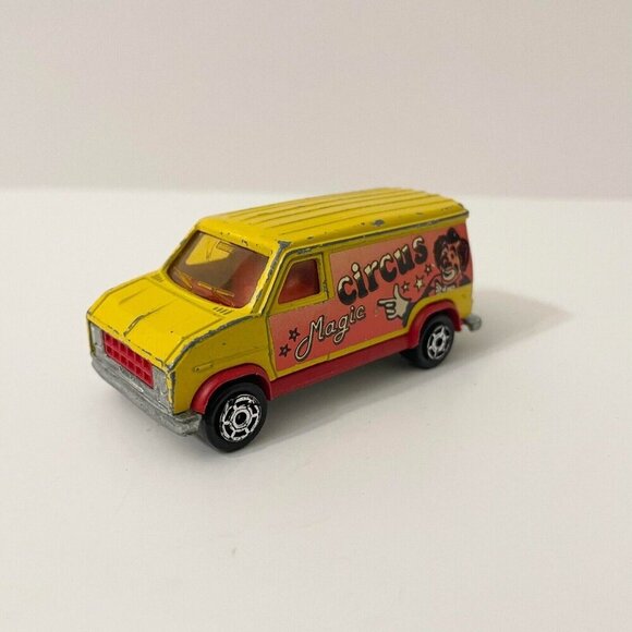 Majorette Fourgon Magic Circus Van Diecast Flaws Missing Doors - Picture 3 of 16